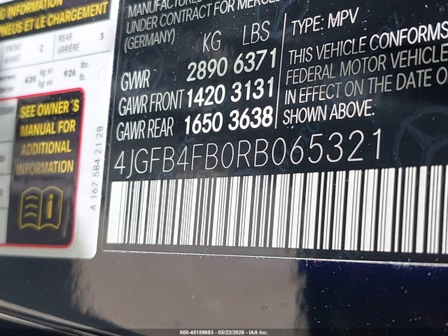 Mercedes-Benz Gle 350 4matic 2024 4JGFB4FB0RB065321 Image 9