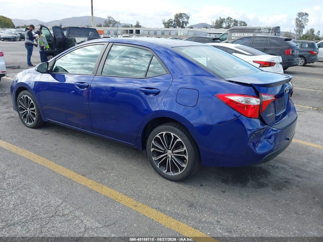 5YFBURHEXGP540134 Toyota Corolla S Plus