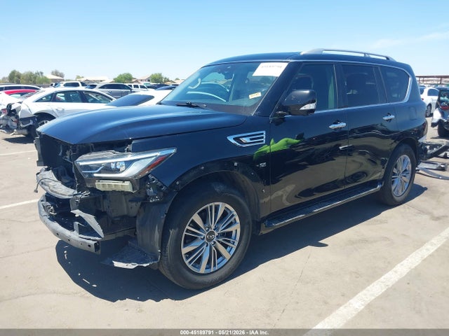2020 Infiniti Qx80 Luxe მანქანა იყიდება აუქციონზე, vin: JN8AZ2NF5L9705433, აუქციონის ნომერი: 45189791