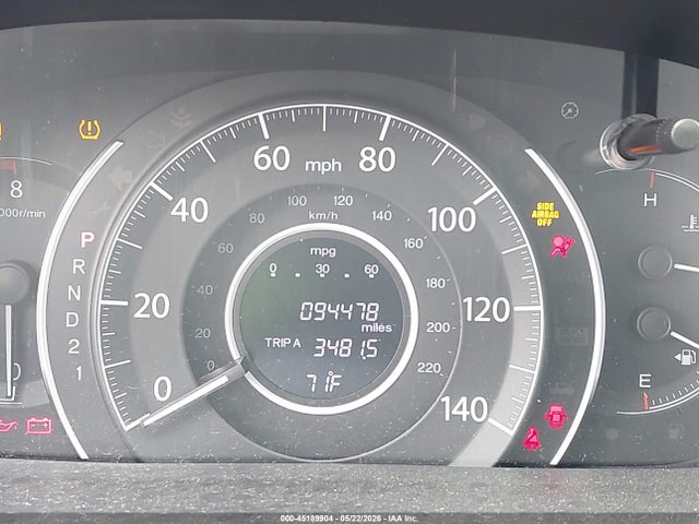 Продаж на аукціоні авто 2012 Honda Cr-v Ex-l, vin: 2HKRM3H75CH505974, номер лоту: 45189904