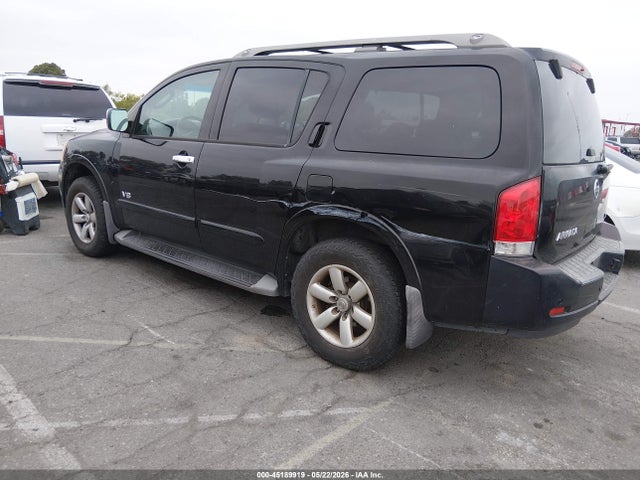 Продаж на аукціоні авто 2008 Nissan Armada Se, vin: 5N1AA08D78N621190, номер лоту: 45189919