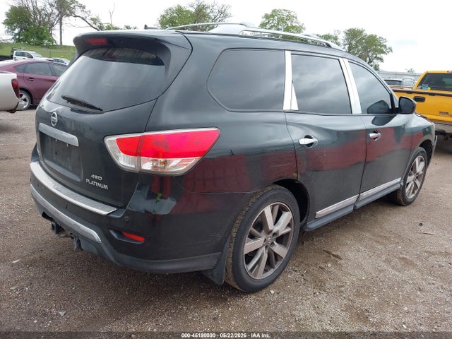 Продажа на аукционе авто 2013 Nissan Pathfinder Platinum, vin: 5N1AR2MMXDC638162, номер лота: 45190000