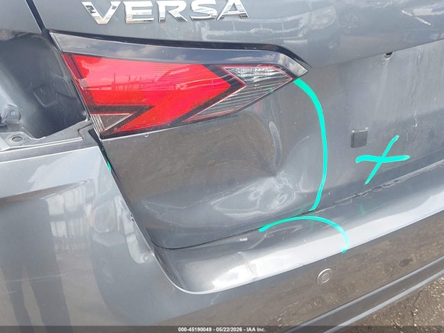 2025 Nissan Versa 1.6 S მანქანა იყიდება აუქციონზე, vin: 3N1CN8DV3SL839748, აუქციონის ნომერი: 45190049