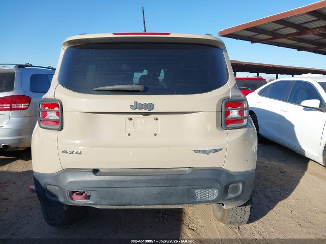 Aukcja sprzedaży 2017 Jeep Renegade Deserthawk 4x4, vin: ZACCJBCB2HPE86271, numer aukcji: 45190057