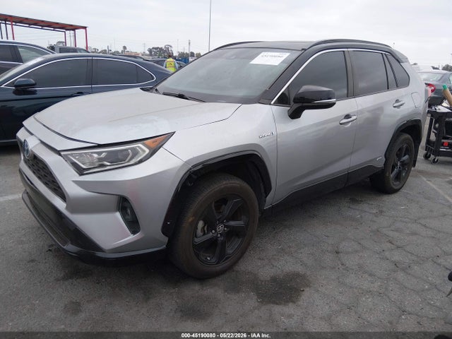 2020 Toyota Rav4 Xse Hybrid მანქანა იყიდება აუქციონზე, vin: JTMEWRFV5LJ044621, აუქციონის ნომერი: 45190080