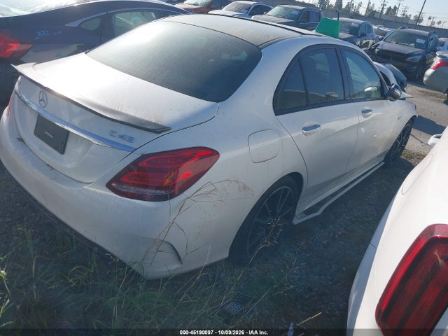 Aukcja sprzedaży 2017 Mercedes-benz Amg C 43 4matic, vin: 55SWF6EB5HU193697, numer aukcji: 45190097