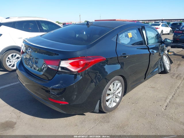 Aukcja sprzedaży 2016 Hyundai Elantra Se, vin: 5NPDH4AE6GH691284, numer aukcji: 45190127