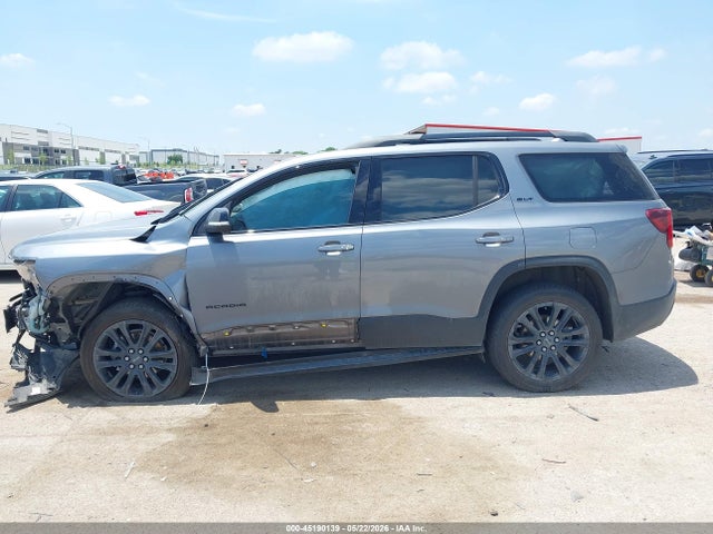 45190139 :رقم المزاد ، 1GKKNML43NZ149543 vin ، 2022 Gmc Acadia Fwd Slt مزاد بيع