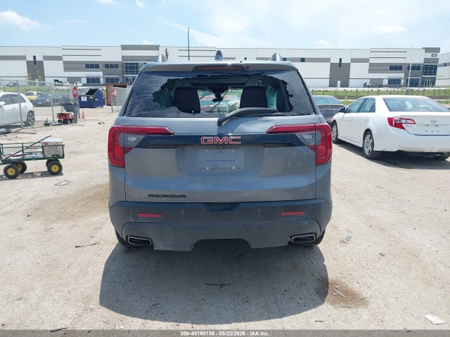 45190139 :رقم المزاد ، 1GKKNML43NZ149543 vin ، 2022 Gmc Acadia Fwd Slt مزاد بيع
