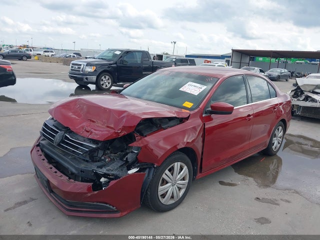 2017 Volkswagen Jetta 1.4t S მანქანა იყიდება აუქციონზე, vin: 3VW2B7AJ2HM396179, აუქციონის ნომერი: 45190148