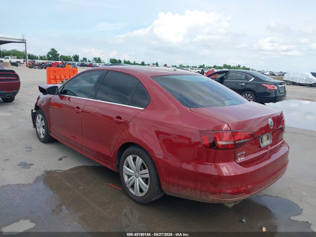 2017 Volkswagen Jetta 1.4t S მანქანა იყიდება აუქციონზე, vin: 3VW2B7AJ2HM396179, აუქციონის ნომერი: 45190148