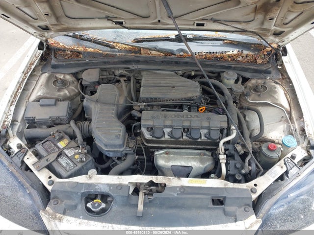 Продаж на аукціоні авто 2001 Honda Civic Lx, vin: 1HGES15501L021801, номер лоту: 45190180