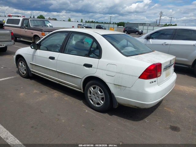 Продаж на аукціоні авто 2001 Honda Civic Lx, vin: 1HGES15501L021801, номер лоту: 45190180