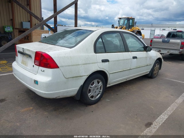 Продаж на аукціоні авто 2001 Honda Civic Lx, vin: 1HGES15501L021801, номер лоту: 45190180