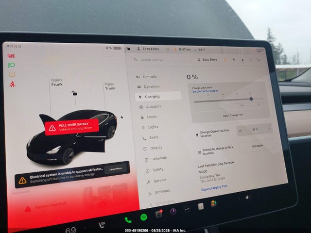 Aukcja sprzedaży 2018 Tesla Model 3 Long Range/performance, vin: 5YJ3E1EBXJF072020, numer aukcji: 45190206