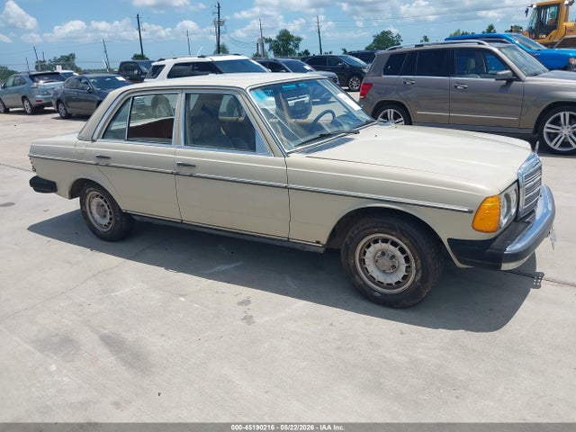 Aukcja sprzedaży 1980 Mercedes-benz 300d, vin: 12313012205894, numer aukcji: 45190216