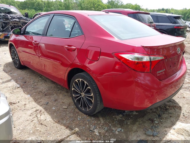 2015 Toyota Corolla S Premium მანქანა იყიდება აუქციონზე, vin: 2T1BURHE0FC233666, აუქციონის ნომერი: 45190223