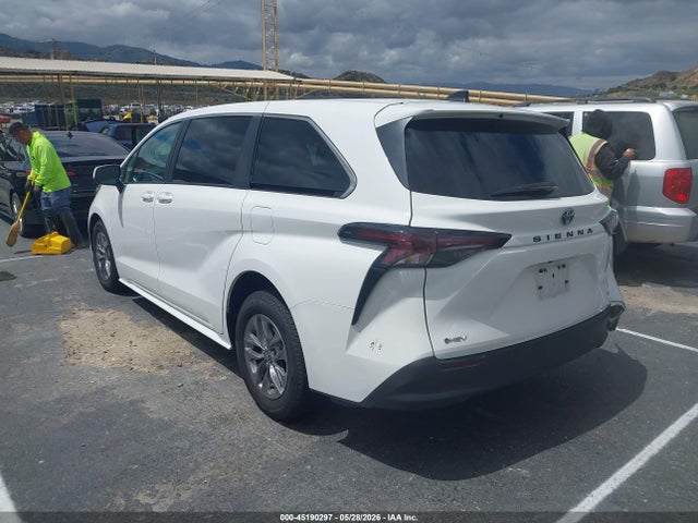 Aukcja sprzedaży 2025 Toyota Sienna Le, vin: 5TDKRKEC7SS235461, numer aukcji: 45190297