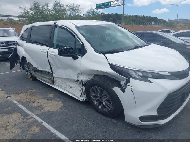 Aukcja sprzedaży 2025 Toyota Sienna Le, vin: 5TDKRKEC7SS235461, numer aukcji: 45190297