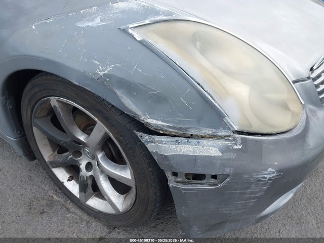 2005 Infiniti G35 მანქანა იყიდება აუქციონზე, vin: JNKCV54EX5M423040, აუქციონის ნომერი: 45190310