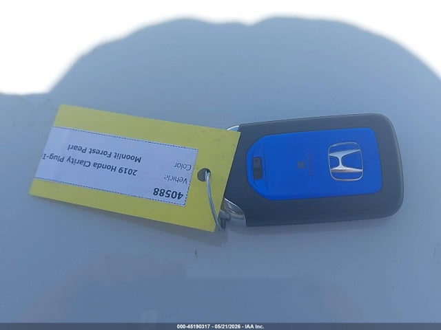 Продаж на аукціоні авто 2019 Honda Clarity Plug-in Hybrid Touring, vin: JHMZC5F39KC002276, номер лоту: 45190317