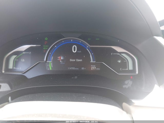 Продаж на аукціоні авто 2019 Honda Clarity Plug-in Hybrid Touring, vin: JHMZC5F39KC002276, номер лоту: 45190317