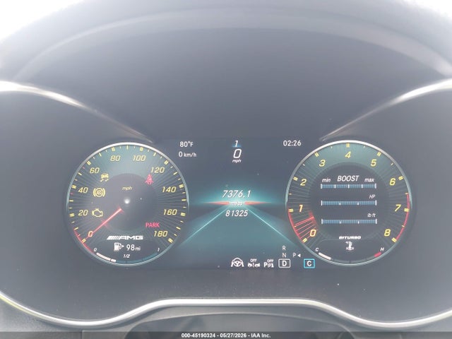 Aukcja sprzedaży 2019 Mercedes-benz Amg C 43 4matic, vin: WDDWJ6EB6KF813045, numer aukcji: 45190324