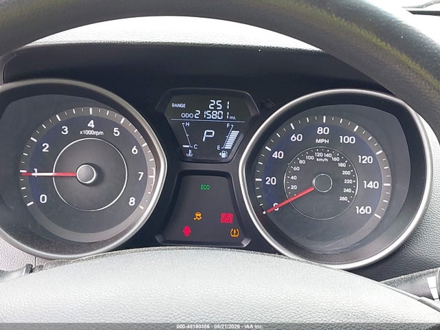45190386 :رقم المزاد ، 5NPDH4AE4DH284687 vin ، 2013 Hyundai Elantra Gls مزاد بيع