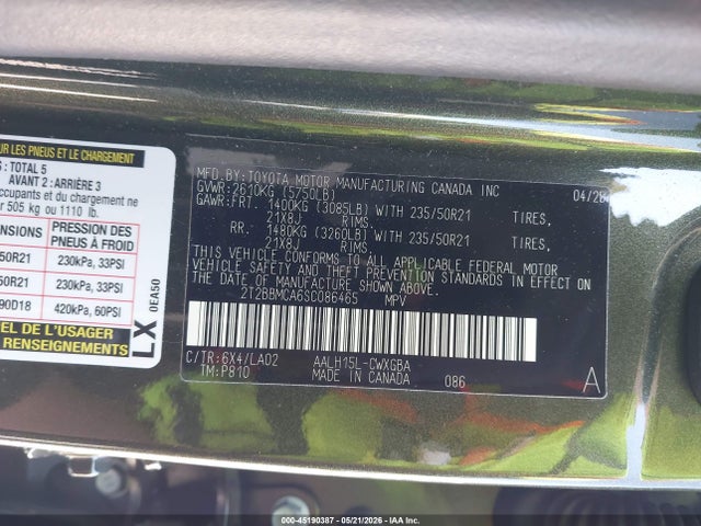 Lexus Rx 350h Luxury 2025 2T2BBMCA6SC086465 Image 9