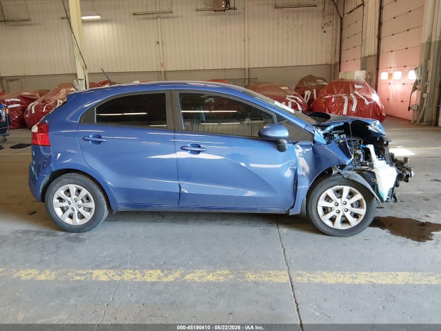 45190410 :رقم المزاد ، KNADN5A33D6096991 vin ، 2013 Kia Rio Ex مزاد بيع