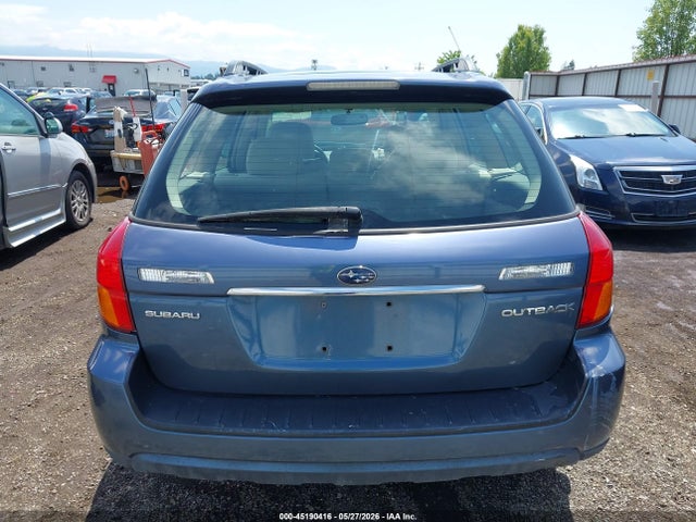45190416 :رقم المزاد ، 4S4BP61CX67343460 vin ، 2006 Subaru Outback 2.5i مزاد بيع