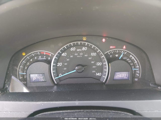 2012 Toyota Camry Le მანქანა იყიდება აუქციონზე, vin: 4T1BF1FK6CU525112, აუქციონის ნომერი: 45190446