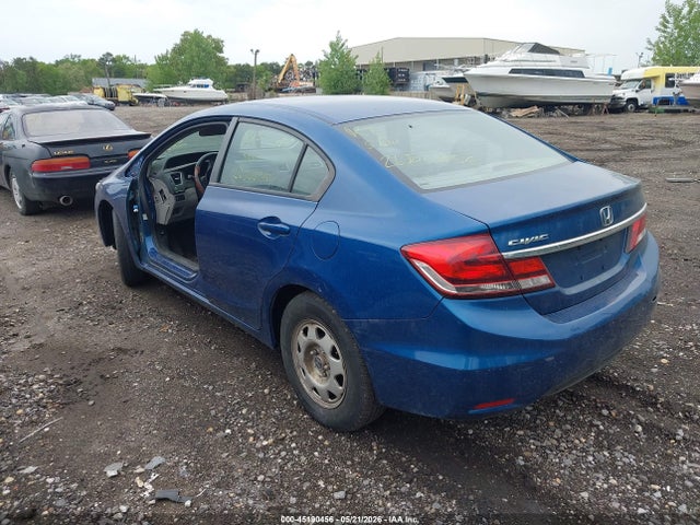 45190456 :رقم المزاد ، 19XFB2F59FE252929 vin ، 2015 Honda Civic Lx مزاد بيع