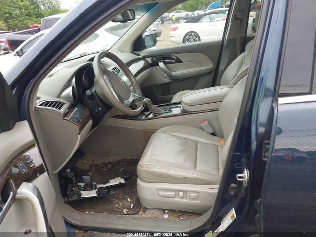 Продаж на аукціоні авто 2012 Acura Mdx Technology Package, vin: 2HNYD2H35CH547485, номер лоту: 45190474