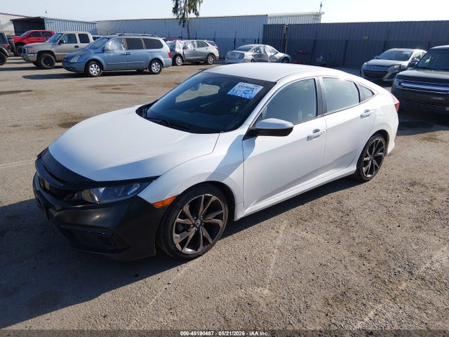 45190487 :رقم المزاد ، 19XFC2F85ME203117 vin ، 2021 Honda Civic Sport مزاد بيع