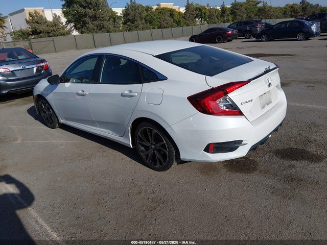 45190487 :رقم المزاد ، 19XFC2F85ME203117 vin ، 2021 Honda Civic Sport مزاد بيع