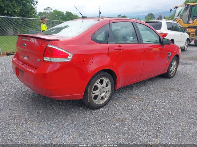 2008 Ford Focus Se/ses მანქანა იყიდება აუქციონზე, vin: 1FAHP35N48W149384, აუქციონის ნომერი: 45190517