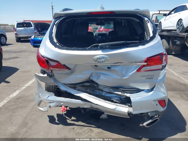 Aukcja sprzedaży 2017 Hyundai Santa Fe Limited Ultimate, vin: KM8SR4HF7HU211601, numer aukcji: 45190568