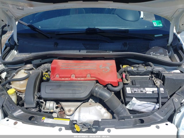 2012 Fiat 500 Abarth მანქანა იყიდება აუქციონზე, vin: 3C3CFFFHXCT306422, აუქციონის ნომერი: 45190625