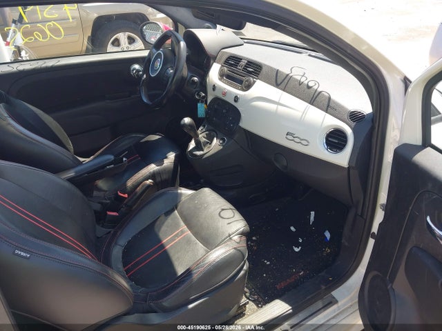 2012 Fiat 500 Abarth მანქანა იყიდება აუქციონზე, vin: 3C3CFFFHXCT306422, აუქციონის ნომერი: 45190625