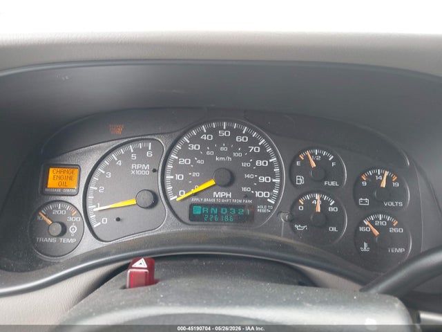 Продаж на аукціоні авто 2001 Chevrolet Suburban 2500 Ls, vin: 3GNGC26U31G150944, номер лоту: 45190704
