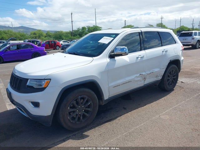 Продаж на аукціоні авто 2015 Jeep Grand Cherokee Limited, vin: 1C4RJEBG3FC235415, номер лоту: 45190725