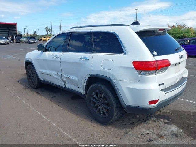 Продаж на аукціоні авто 2015 Jeep Grand Cherokee Limited, vin: 1C4RJEBG3FC235415, номер лоту: 45190725