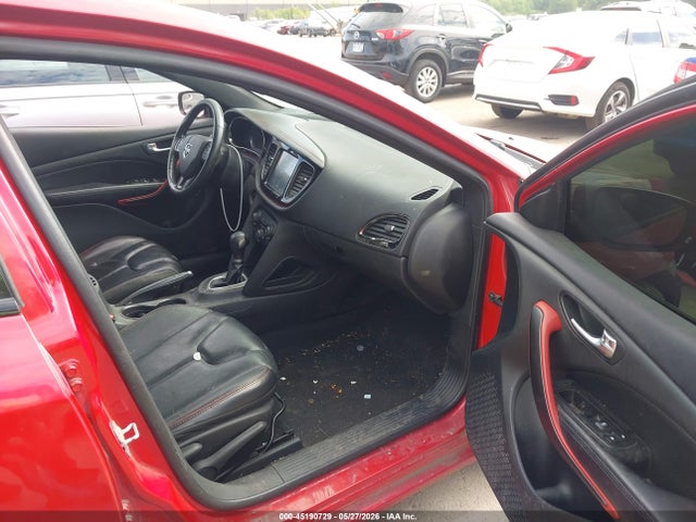 2014 Dodge Dart Gt მანქანა იყიდება აუქციონზე, vin: 1C3CDFEB8ED854592, აუქციონის ნომერი: 45190729