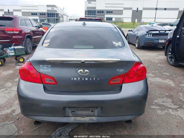 Продаж на аукціоні авто 2012 Infiniti G25 Journey, vin: JN1DV6AP2CM812448, номер лоту: 45190757