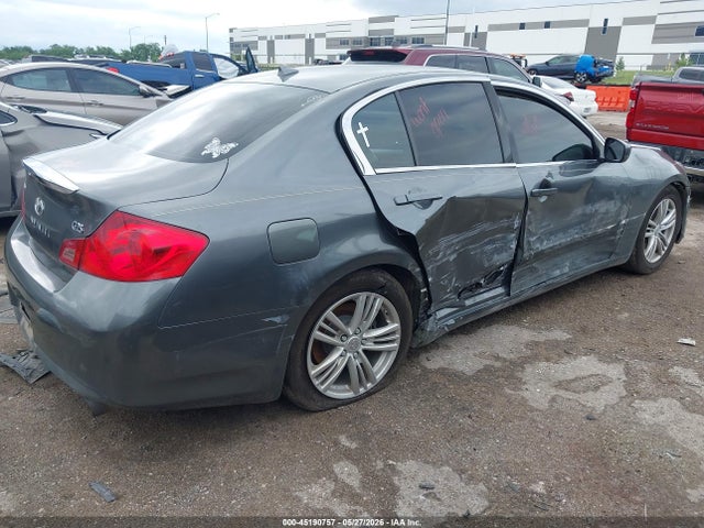 Продаж на аукціоні авто 2012 Infiniti G25 Journey, vin: JN1DV6AP2CM812448, номер лоту: 45190757