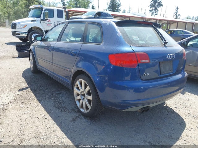 2007 Audi A3 2.0t მანქანა იყიდება აუქციონზე, vin: WAUHF78P67A141331, აუქციონის ნომერი: 45190761