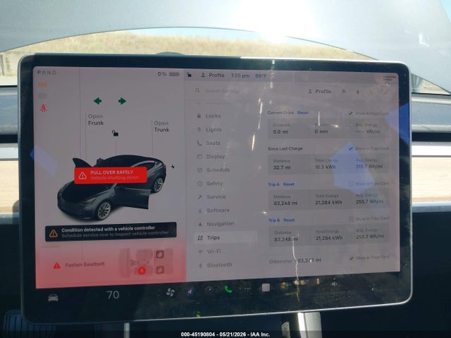 Aukcja sprzedaży 2020 Tesla Model 3 Long Range Dual Motor All-wheel Drive, vin: 5YJ3E1EB5LF663374, numer aukcji: 45190804