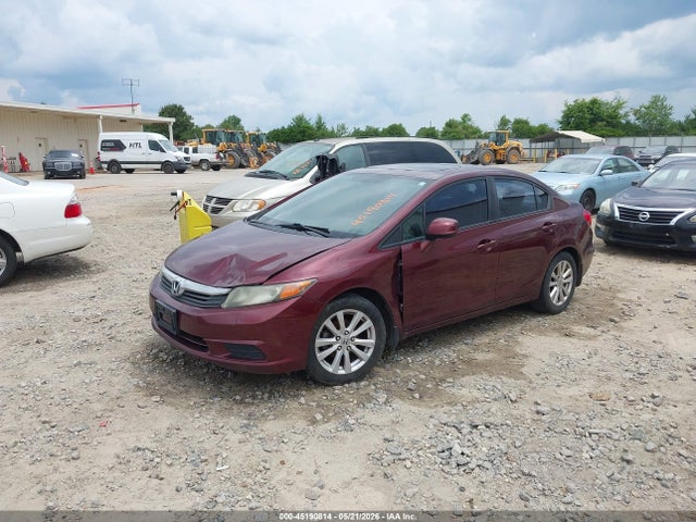 Aukcja sprzedaży 2012 Honda Civic Ex, vin: 19XFB2F82CE082533, numer aukcji: 45190814