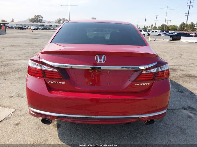 Продажа на аукционе авто 2017 Honda Accord Sport, vin: 1HGCR2F54HA009941, номер лота: 45190847